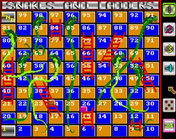 Snakes and Ladders screen shot game playing